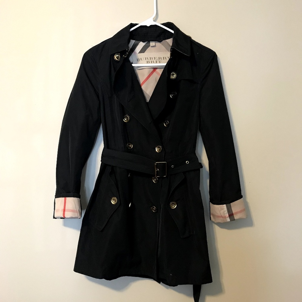 Burberry Brit Dorsleigh Mid-Length Trench Coat